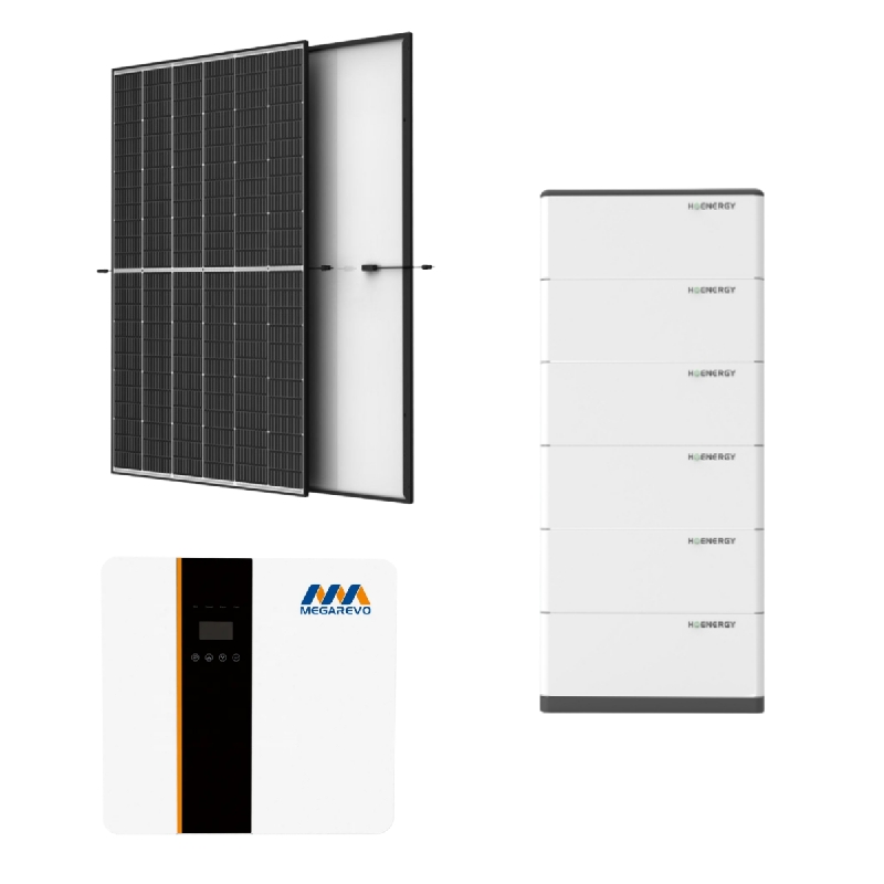 3KW fotovoltaická sada s 5KWh úložištěm